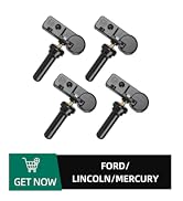 CDWTPS TPMS Sensor,315MHZ Tire Pressure Monitor System 4-Pack for Ford | Lincoln | Mercury Replac...