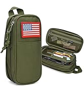 Pencil Case Big Capacity High Large Storage Tactical Small Tool Pouch Bag Marker Pen Case Station...