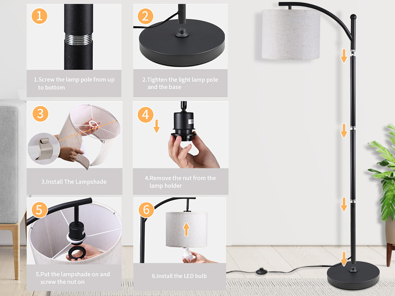 modern floor lamp