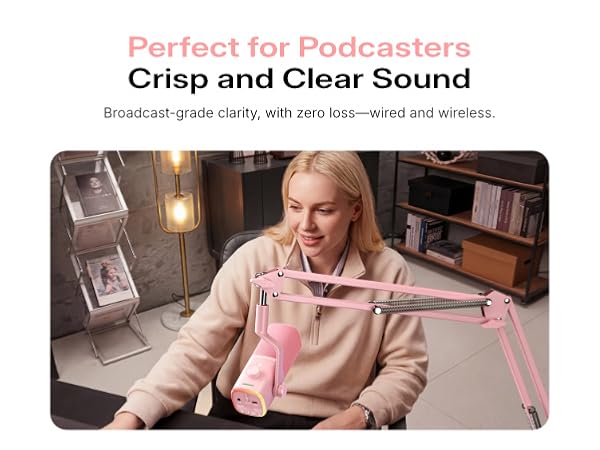 wireless podcasting microphone