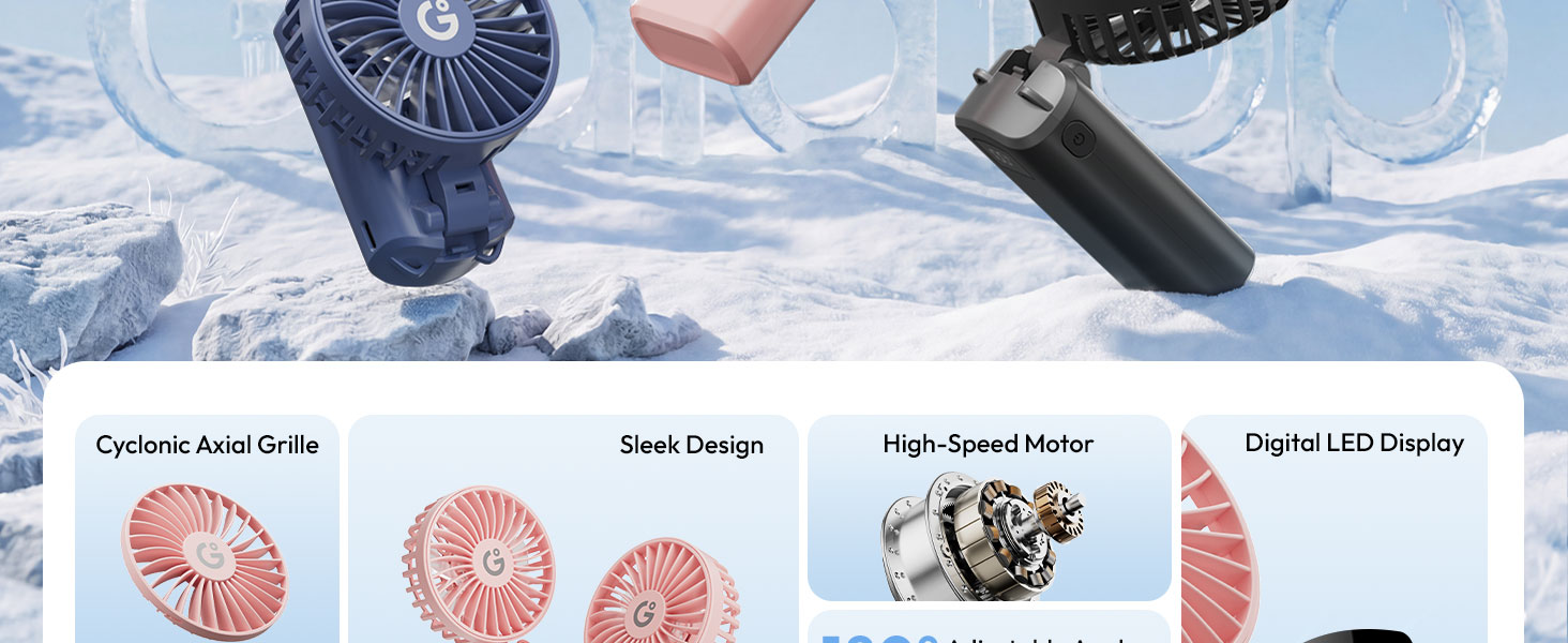 Portable Handheld Mini Fan