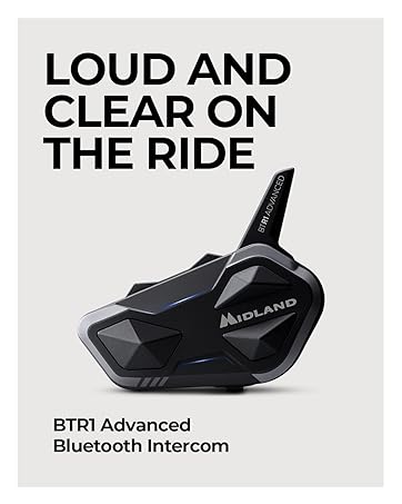 Midland Bluetooth Motorcycle Headsets are Loud and Clear on Your Rides
