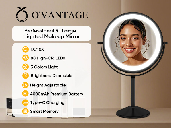 10x lighted magnifying mirror 10x magnifying mirror with light 10x make up mirror with lighting