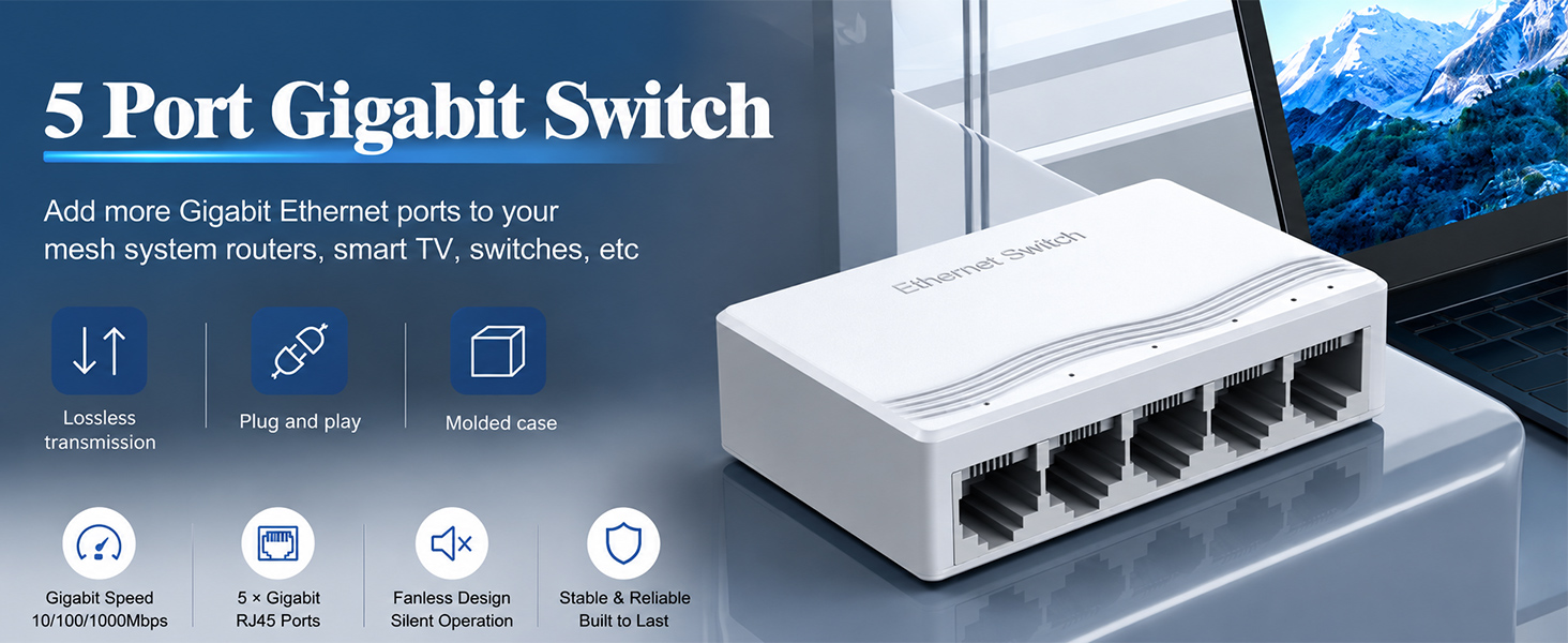 5 port switch