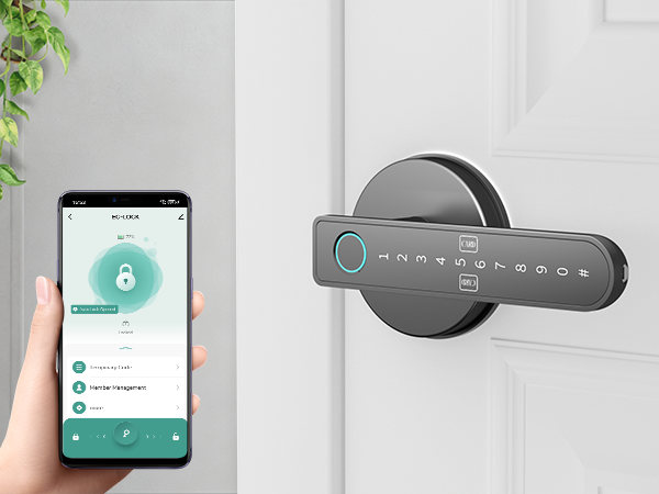 fingerprint door knob