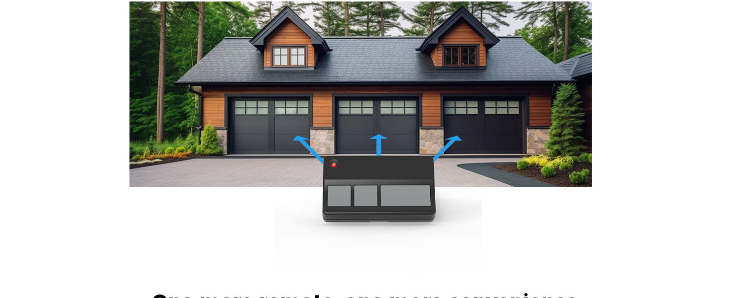 craftsman garage door opener remote