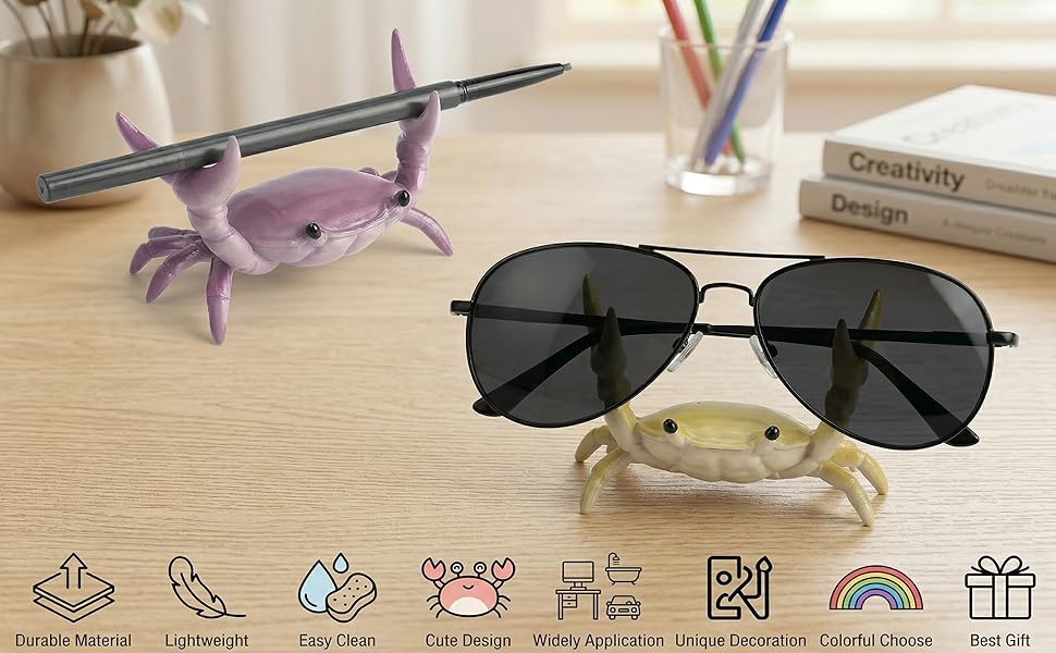 desk crab pen holder