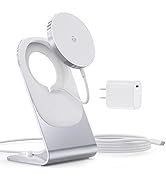Magnetic Wireless Charger for iPhone 13/12 - Mag Charger + 20W USB C Power Adapter, Convertible F...