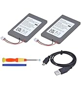 PowerTrust 2Pack 1800mAh LIP1359 Battery Compatible with Sony PlayStation 3 PS3 Dualshock 3 Wirel...