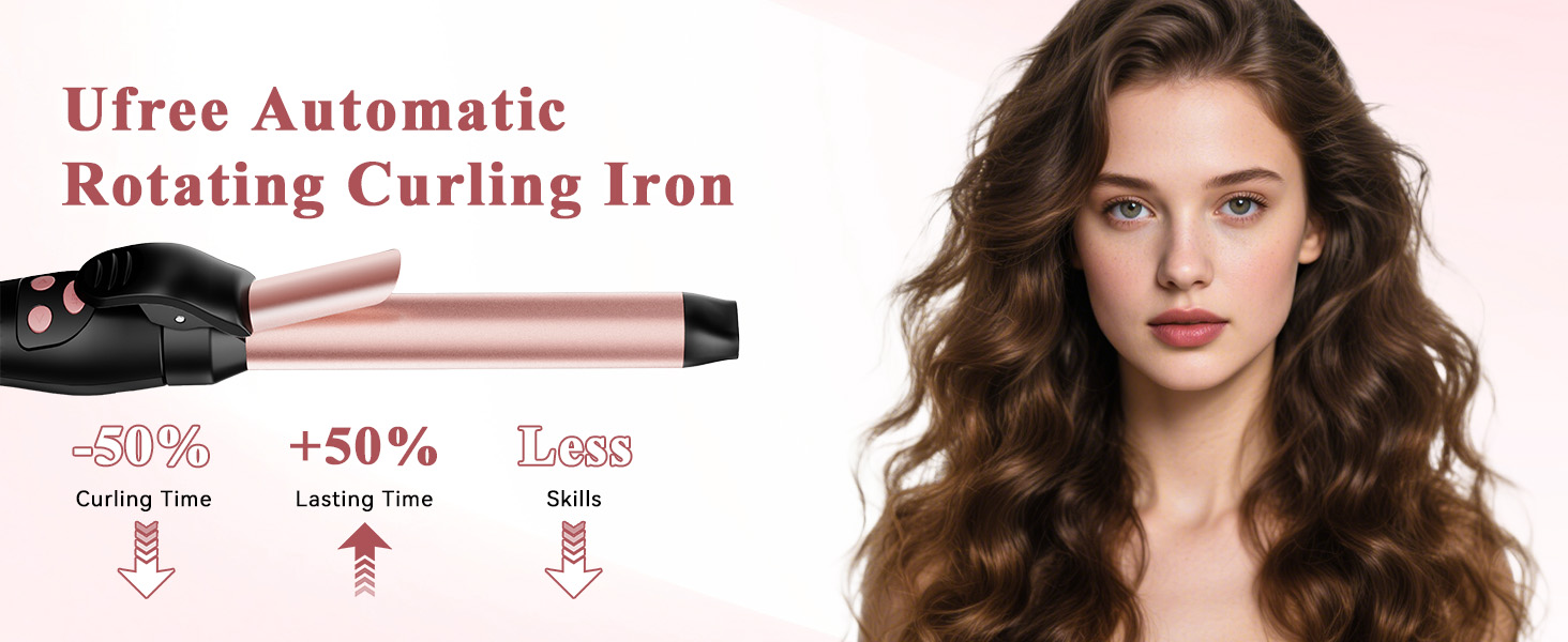 automatic curling iron rotating