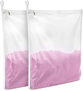 GOGOODA Delicates Laundry Bags, Fine Mesh Wash Bag for Lingerie, Underwear, Bra, Silk, Socks with...