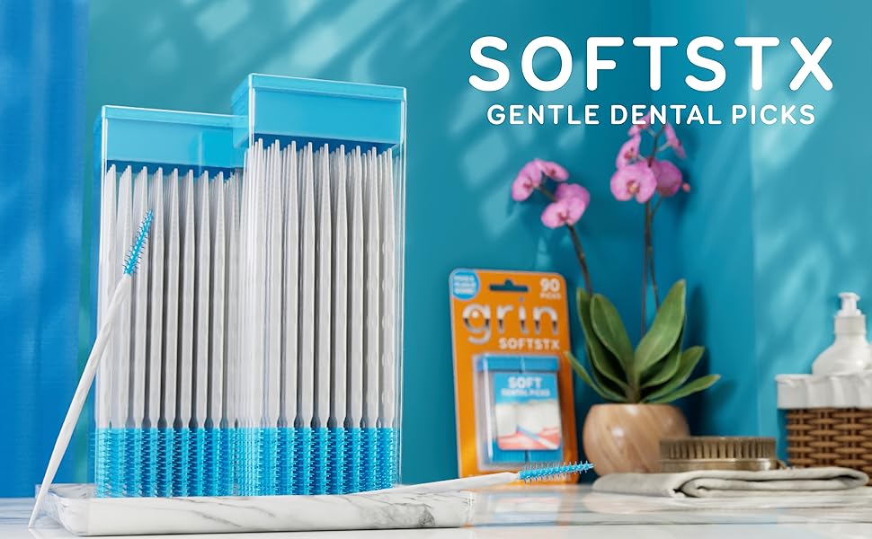 grin flosser minty