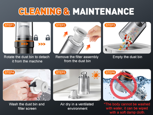 handheld vacuum cleaner