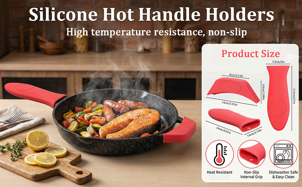silicone pan handle covers