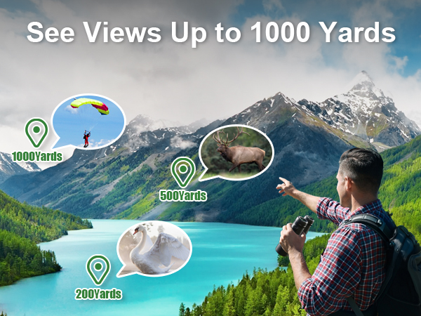 See View Up to 1000 Yards