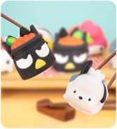 Hamee Sanrio Hello Kitty and Friends Cute Water Filled Surprise Capsule Squishy Toy [Sushi] [Birt...