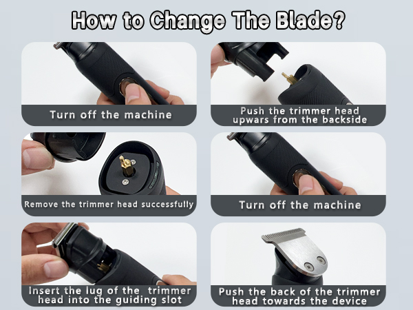 easy to change blade