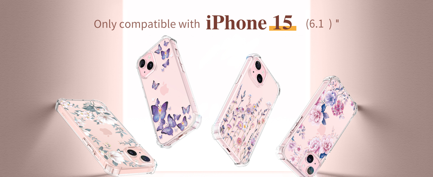 GVIEWIN Case Compatible with iPhone 15