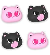 PlayVital Thumbs Cushion Caps Thumb Grip Caps for Nintendo Switch, Joystick Cover for Nintendo Sw...