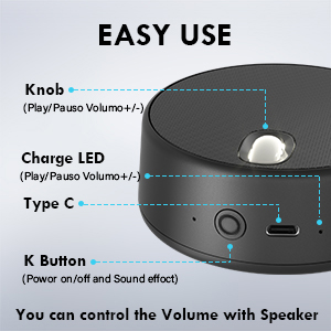 USB Computer Speakers, PC Speaker with Microphone, 2 Sound Modes