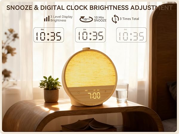 digital clock display adjustment