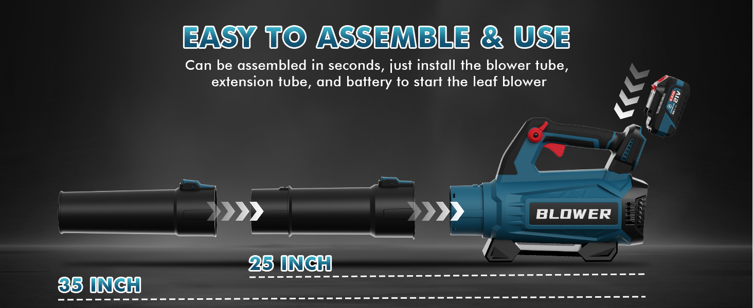 Battery Powered Leaf Blowers