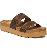 Sanuk Womens Alt-Itude | Platform Sandals Women | Womens Fashion Slide Sandals | Molded Footbed w...