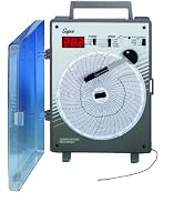 Supco CR87HTC Celsius High Temperature Circular Chart Recorder, 6" Chart Diameter, 110-120V Voltage