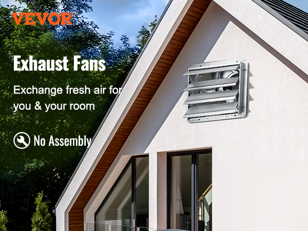 shutter exhaust fan