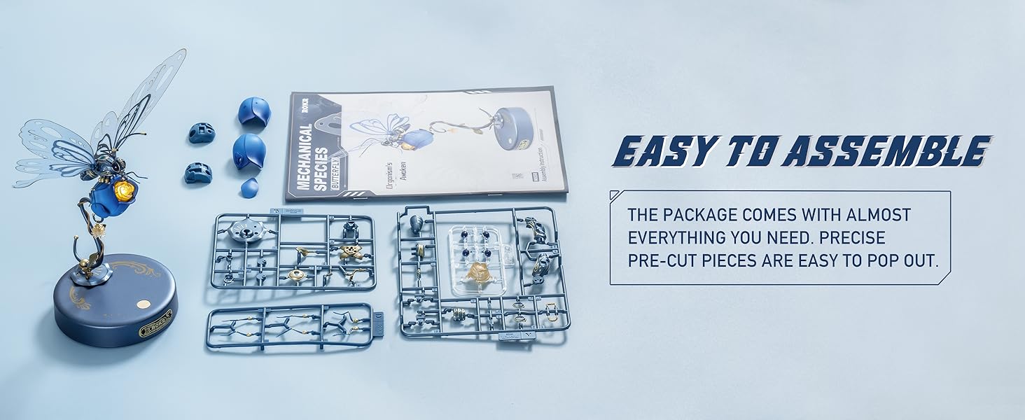 rokr 3d metal puzzles plastic model kit for adults stem gifts for teenage boys men diy crafts adults