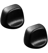 2 Pcs Upgraded S99360232 Range Hood Knob Replacement for Broan Range Parts S600348 Black Fan and ...