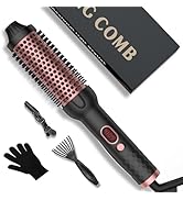 Thermal Brush,1.5 Inch Thermal Round Brush 10 Temps Heat Up to 248°F-410°F,1 1/2 inch Travel Curl...