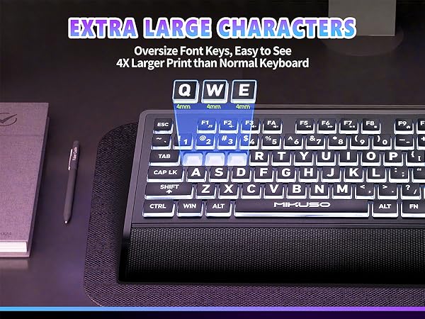 large print keyboard