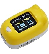CONTEC Fingertip Pulse Oximeter Blood Oxygen Saturation Monitor For Small-finger People PR Value ...