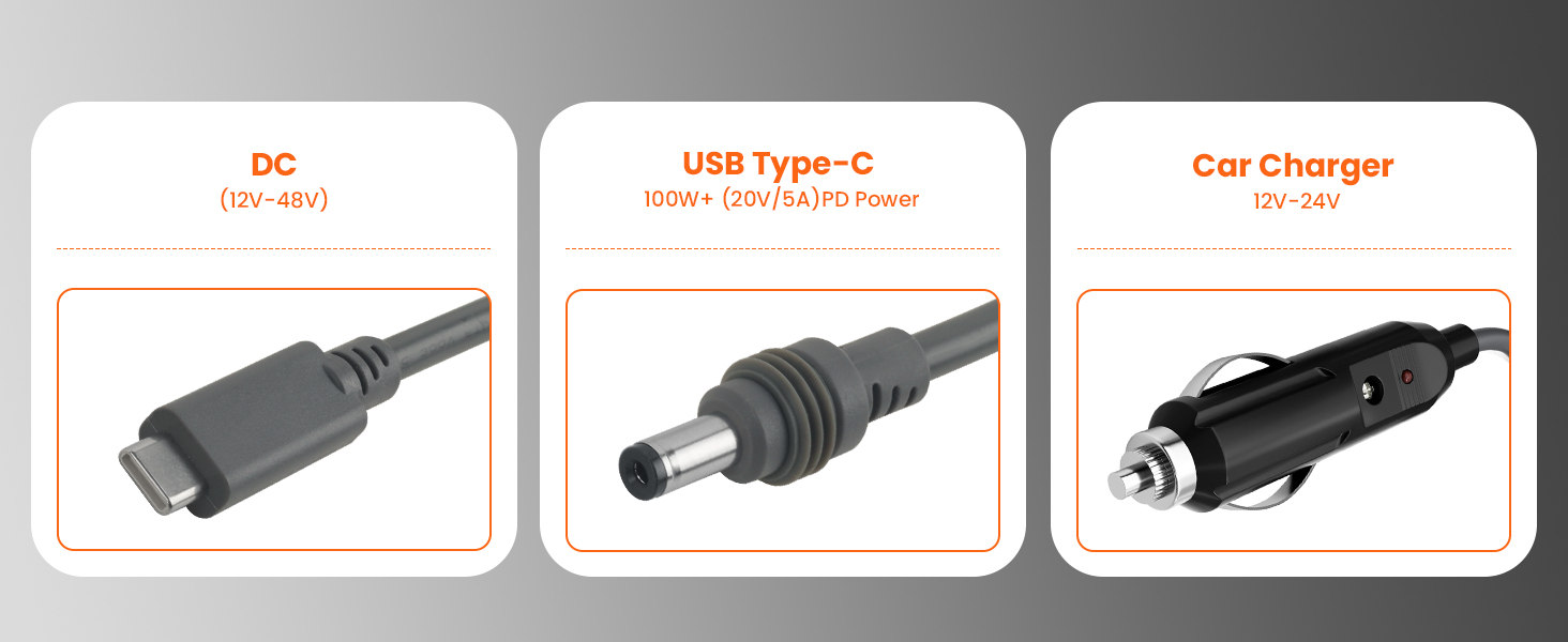 GEEKERA 3 in 1 Starlink Mini Cable USB C / Car Charger / DC to DC Starlink Replacement Cable