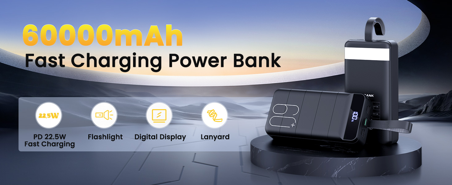 Power Bank 60000mAh
