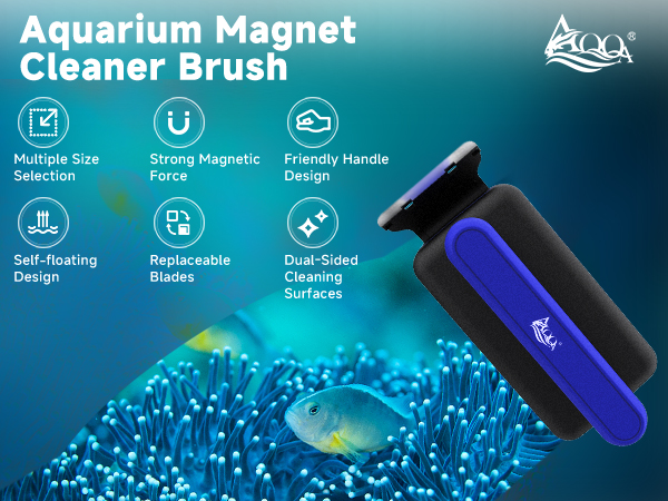 Magnetic Aquarium Fish Tank Glass Cleaner