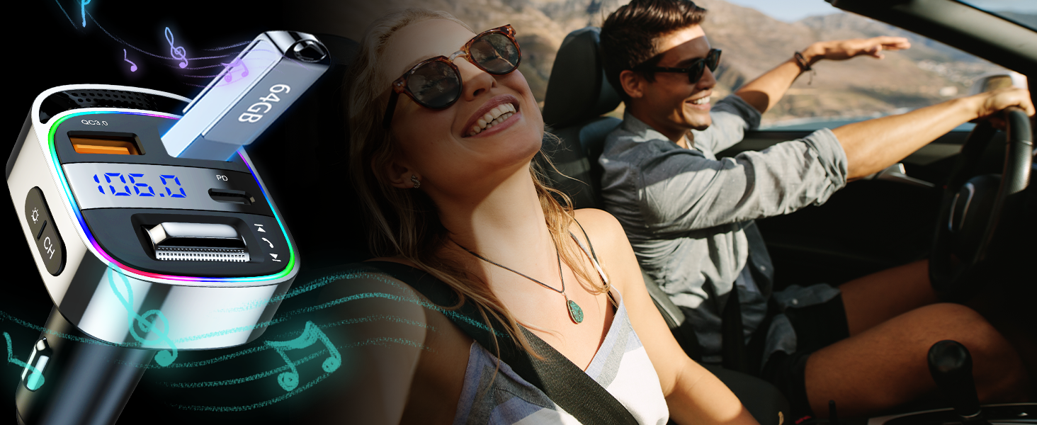 Bluetooth music transmitter