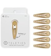 TELETIES - Snap Clip - Snag-Free Design - Hair Clip Barrette for Women &amp; Girls - Gentle Yet Secur...