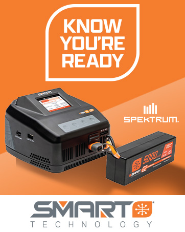 know you're ready orange background with rc battery and charger