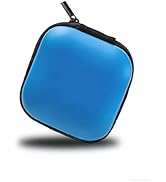 MAS CARNEY Earphone Case, Headphone Earbud Hard Protective Carrying earplug Case Bag for Wired Ea...