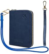 RFID Passport Holder for Travel, Passport Cover Wallet with Detachable Neck Strap &amp; Wrist Lanyard...