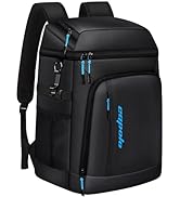 Capolo Cooler Backpack Insulated Leak Proof 36 Cans, Soft Camping Bacpack Cooler Thermal Bag Ice ...