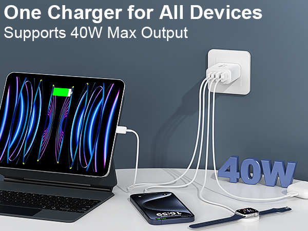 usb c charging block, type c charging block, usb c charger