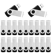 Bulk Flash Drives 2GB, 20 Pack USB Stick Flashdrive 2.0 Thumb Drive Portable Jump Drives Multipac...