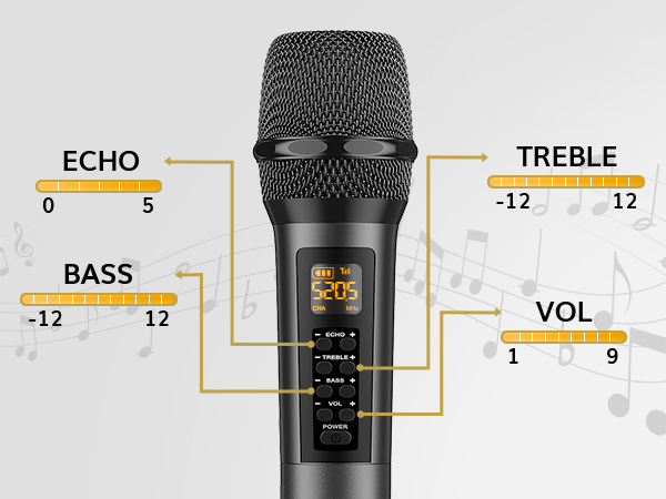 TONOR.Wireless.Microphone.with.Treble.Bass.Echo