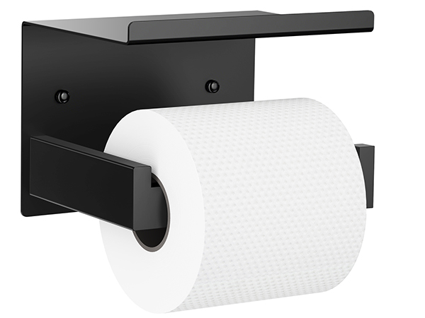 Auxmir toilet paper holder with self