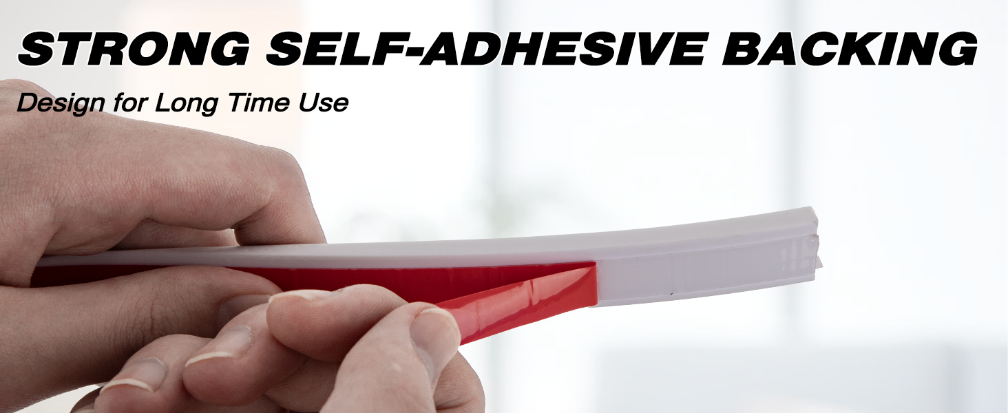 strong adhesive backing