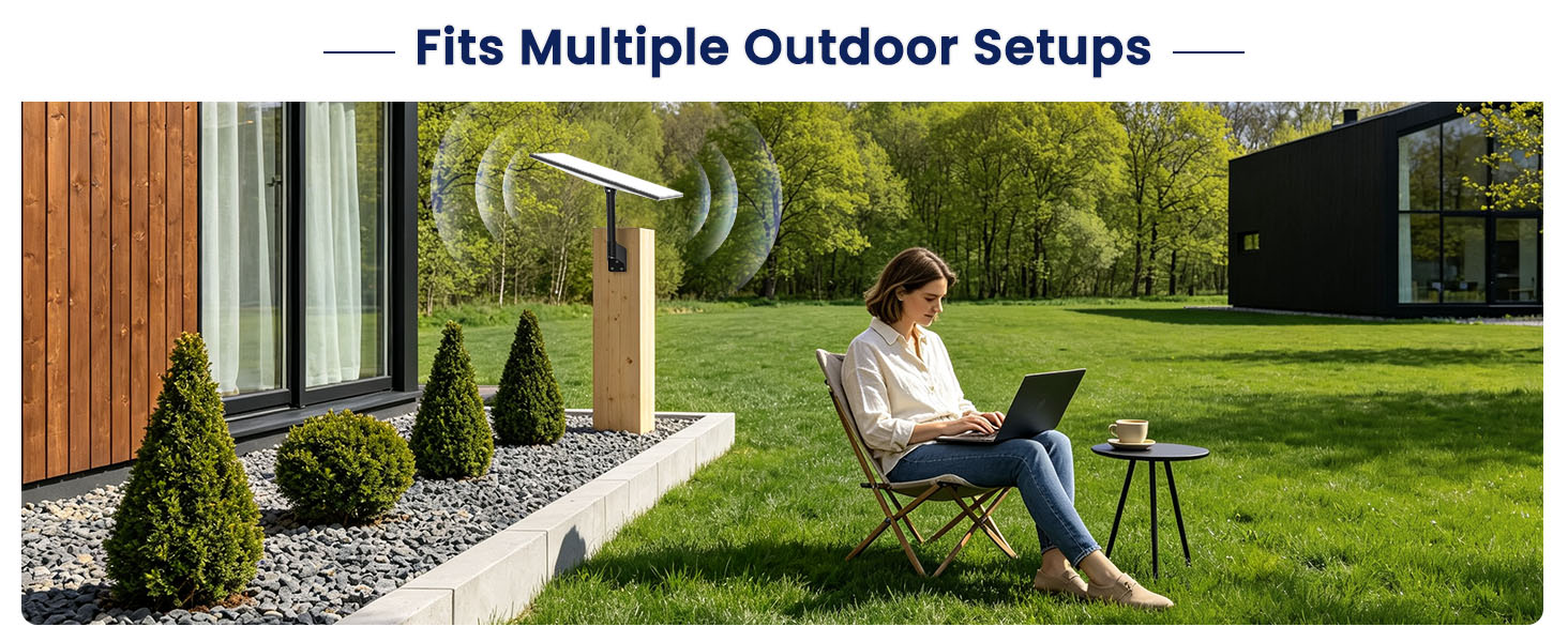 Fits Multiple Outdoor Setups