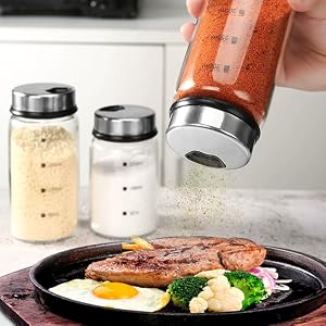 USE GLASS SPICES SHAKER